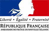 Logo de l'ambassade de France en Nouvelle-Zélande
