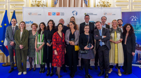 Remise des 12e Trophées des Français de l’étranger au Quai d’Orsay: l’alumni Johanna Levy, lauréate 2024 du trophée parrainé par l’AEFE