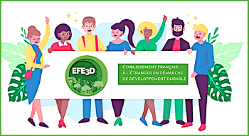 Près du quart des établissements français de l'étranger labellisés "en démarche de développement durable" en 2021-2022