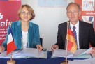 Signature de la convention de coopération entre l'AEFE et la ZfA