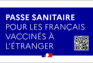 Demande de passe sanitaire en cas de vaccination à l’étranger (procédure pour les ressortissants français et leurs ayants droit)