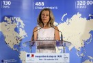 Discours d'Hélène Conway-Mouret lors de l'inauguration des nouveaux locaux du siège parisien de l'AEFE le 4 septembre 2013. © MAE / Frédéric de la Mûre