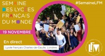 J2 de #SemaineLFM : revoir la table ronde "En route vers l'enseignement supérieur" organisée au lycée français Charles-de-Gaulle à Londres
