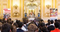 Réception en l'honneur des boursiers Excellence-Major au palais du Luxembourg