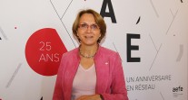 Anne-Marie-Descôtes à la cérémonie de lancement des 25 ans de l'AEFE