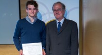 Olympiades de géosciences 2015 : remise de diplôme à l’élève de Londres