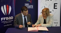 Convention entre l’AEFE et la Fédération française de badminton : les signataires