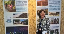 Au Bourget, sur le site de la COP 21 : Annick Girardin