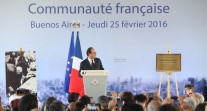 Visite du président de la République à Buenos Aires : discours à la communauté française