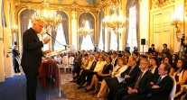 Cérémonie du 29 juin 2016 au Quai d'Orsay :  allocution du ministre