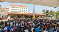 Inauguration des nouveaux locaux du lycée René-Descartes de Phnom Penh : un public nombreux