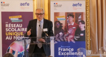 Cérémonie de sortie 2024 des boursiers France Excellence-Major : allocution du président de l'association Union-ALFM