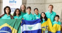 Finale "Ambassadeurs en herbe" 2015 : l'équipe de l'Amérique latine rythme Nord