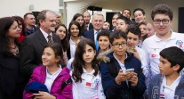 Ambassadeurs en herbe 2016 : finale régionale Maghreb-Machrek – Jean-Marc Ayrault avec les élèves