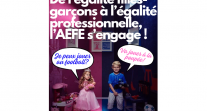 Égalité femmes/hommes - Concours d'affiche 2024 - 3e place - Lycée Gustave-Flaubert (Tunisie)