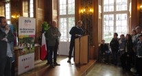 Euro de badminton 2016 : remise des prix à la mairie de Nantes