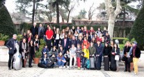 L'orchestre des lycées français du monde (saison 2) à Madrid : photo de groupe 