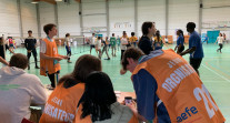 JIJ 2022 : épreuves de badminton, organisées par les jeunes officiels
