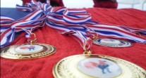 Les médailles destinées aux athlètes