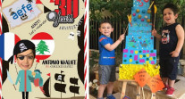 Semaine/mois des langues : illustration et installation par des élèves du collège Élysée au Liban