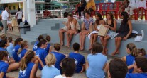 Singapore swim stars : échanges avec l'équipe de natation synchronisée