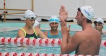Singapore swim stars : Fabien Gilot, pédagogue avec les nageurs du lycée français
