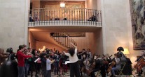Répétition générale de l’Orchestre des lycées français du monde et du chœur de Marcoussis à Madrid 