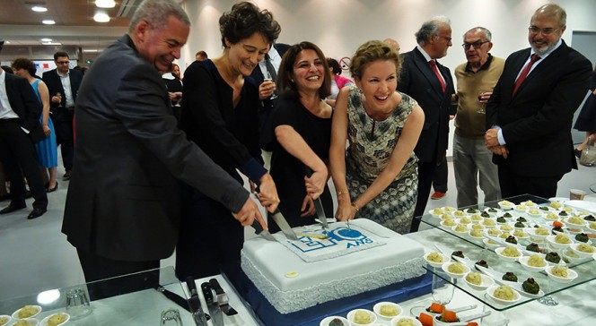 Les 10 ans de l’École française du Caucase : gâteau d’anniversaire