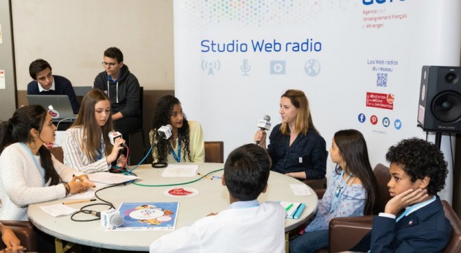 Ambassadeurs en herbe 2017 : studio Web radio