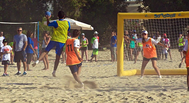 Jeux du Golfe 2015 : handball sur sable