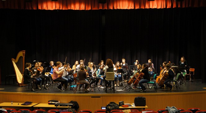 1re répétition de l&#039;Orchestre des lycées français à l&#039;étranger