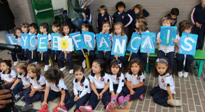 Les élèves du Lycée français de Medellin