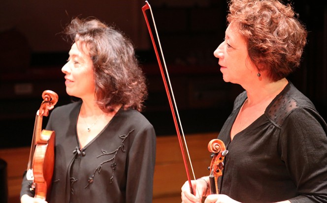 Tuteurs de l&#039;Orchestre des lycées français du monde : les violonnistes