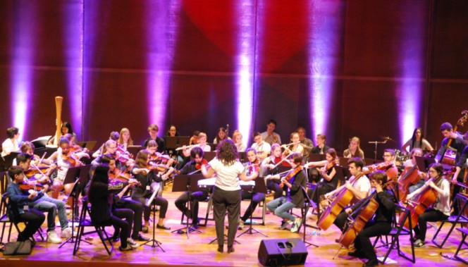 Concert de l’Orchestre des lycées français du monde à Varsovie (saison 2) : répétition générale