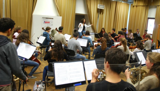 Concert de l’Orchestre des lycées français du monde à Varsovie (saison 2) : premières répétitions