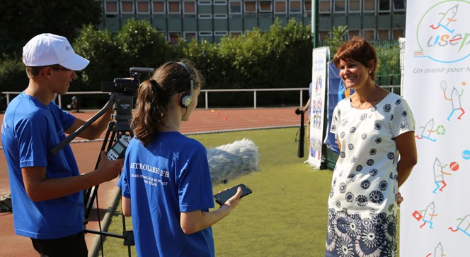 Journée nationale du sport scolaire 2016 : interview de Véronique Moreira 