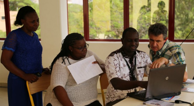 Formation des référents de communication à Cotonou : groupe de travail