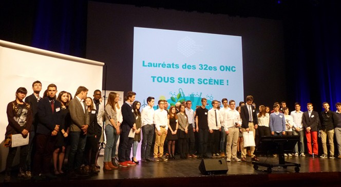 Olympiades nationales de la chimie 2016 : photo de groupe