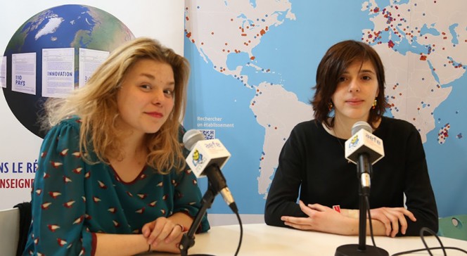 Salon européen de l&#039;éducation 2016 : interview de deux musiciennes de l&#039;Orchestre des lycées français du monde