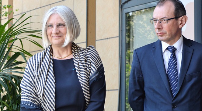 35 ans du Lycée franco-hellénique d’Athènes : Brigitte Renn et Christophe Bouchard