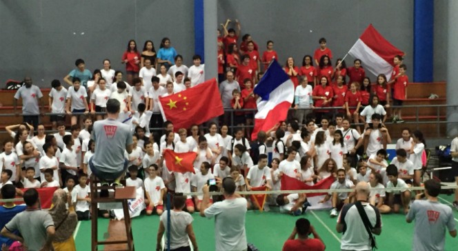 2e championnat de badminton d&#039;Asie-Pacifique : ambiance chaleureuse