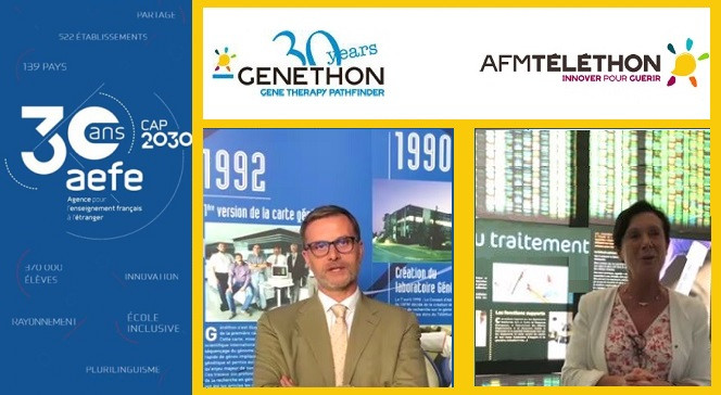 Partenariat AEFE/AFM-Téléthon en 2020, année d&#039;un double trentenaire