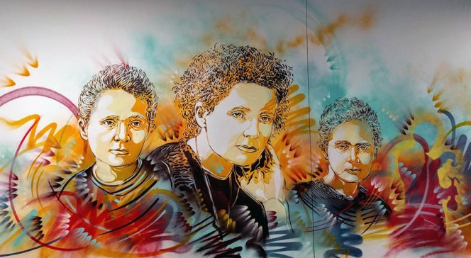 60 ans du lycée français Marie-Curie de Zurich : fresque 