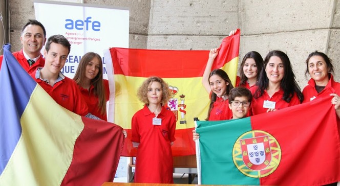 Finale &quot;Ambassadeurs en herbe&quot; 2015 : l&#039;équipe de l&#039;Europe du Sud et ibérique