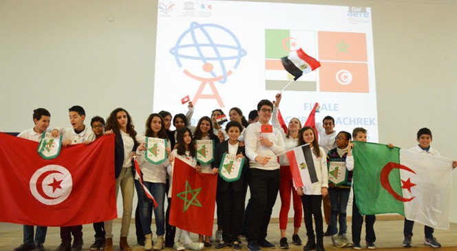 Ambassadeurs en herbe 2016 : finale régionale Maghreb-Machrek – les équipes