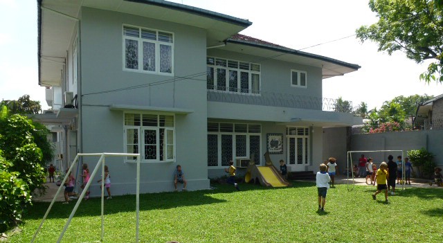 La nouvelle école de Colombo (Sri Lanka), inaugurée le 10 février 2014