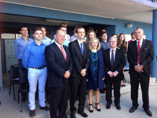 Inauguration d’un cursus d’ingénierie post-bac de l’université UTC dans les locaux du lycée français de Valparaiso (Chili) : les acteurs du projet