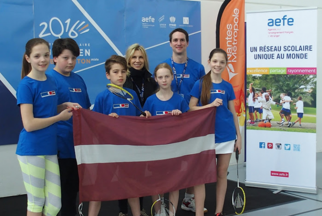 Euro de badminton 2016 : la délégation de Lettonie