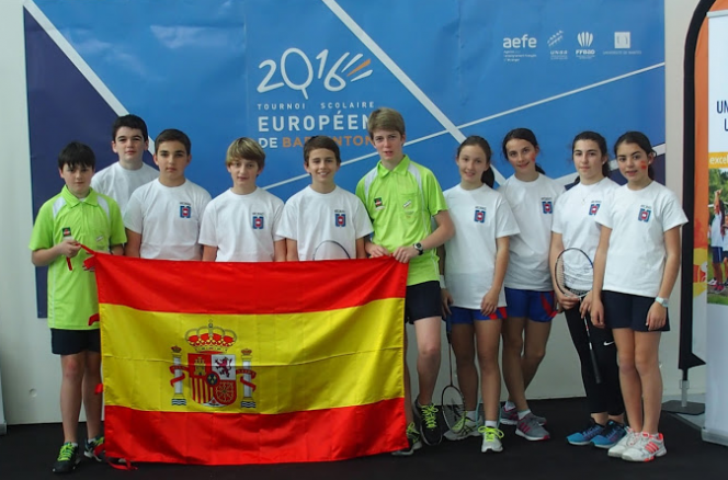 Euro de badminton 2016 : la délégation d&#039;Espagne