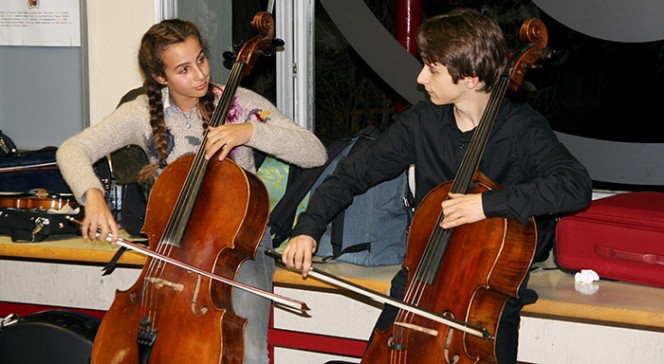 L&#039;orchestre des lycées français du monde (saison 2) à Madrid : moment de partage 